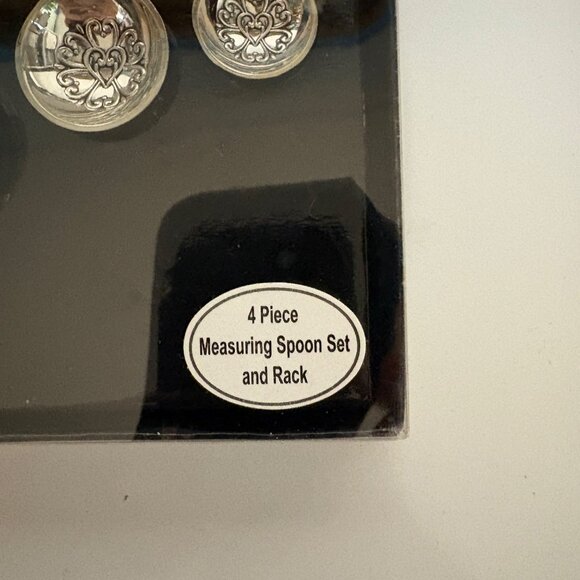 Serenity Prayer 4 Pc Measuring Spoon Set and Rack Functional Religious Gift NEW - Picture 5 of 6